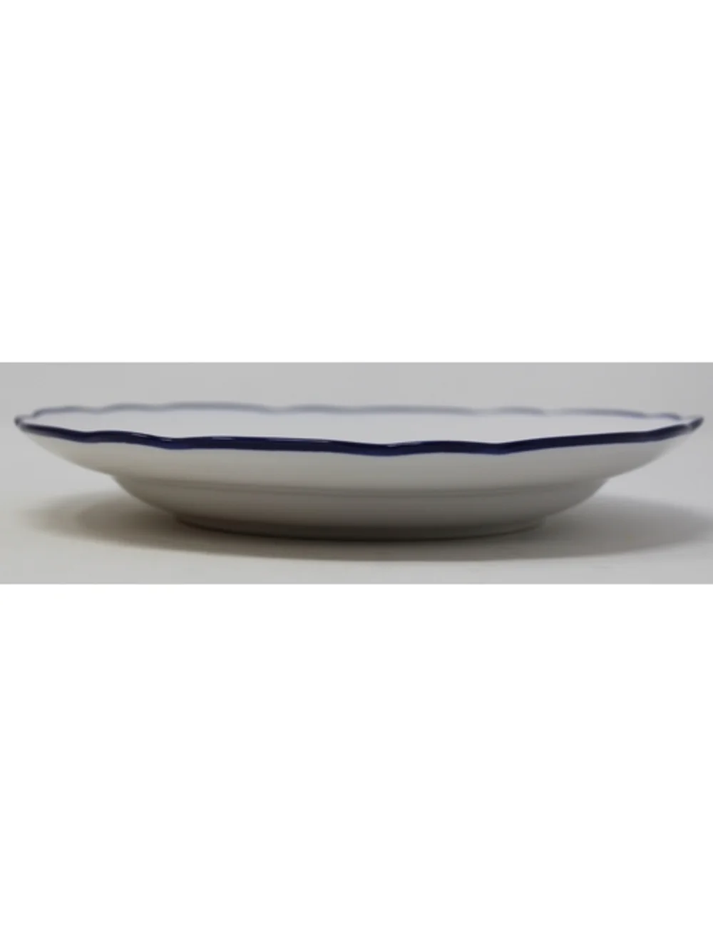 VTG Disney Winnie the Pooh Blue Toile Dinnerware Salad Bowl 4 Pieces Stoneware